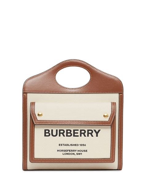 burberry white cinch sack|Burberry handbags for women.